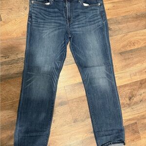 Express Blue Skinny high rise Jeans with Classic Wash
